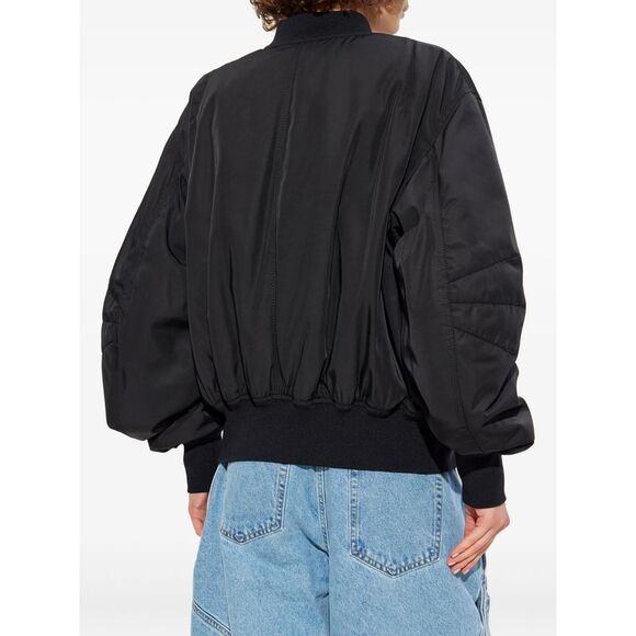 The Attico Black Jackets - Bomber Jackets Women